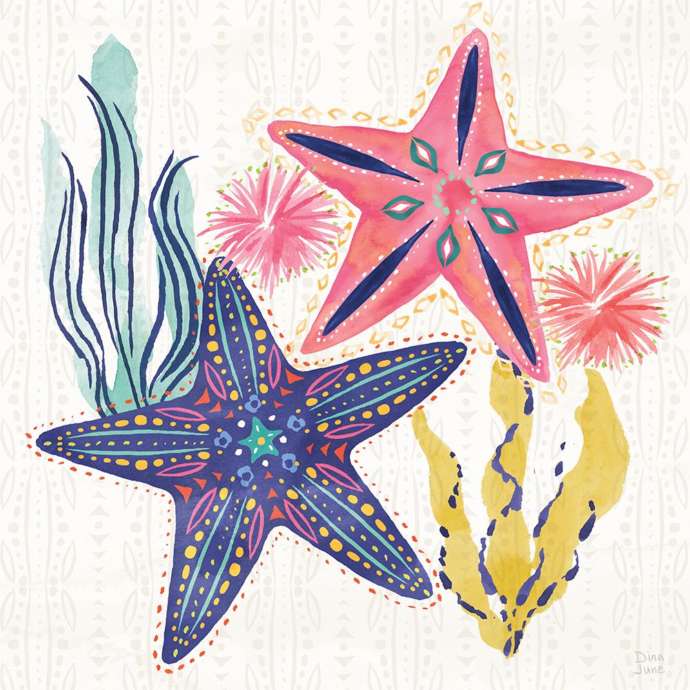 Along The Coast II art print by Dina June for $57.95 CAD