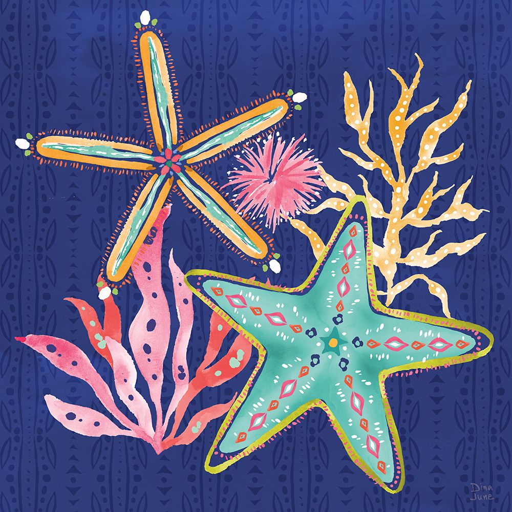 Along The Coast III art print by Dina June for $57.95 CAD