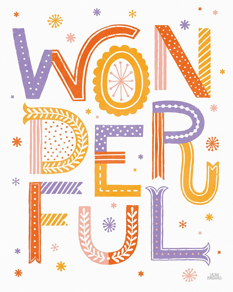 Celebrations III art print by Laura Marshall for $57.95 CAD
