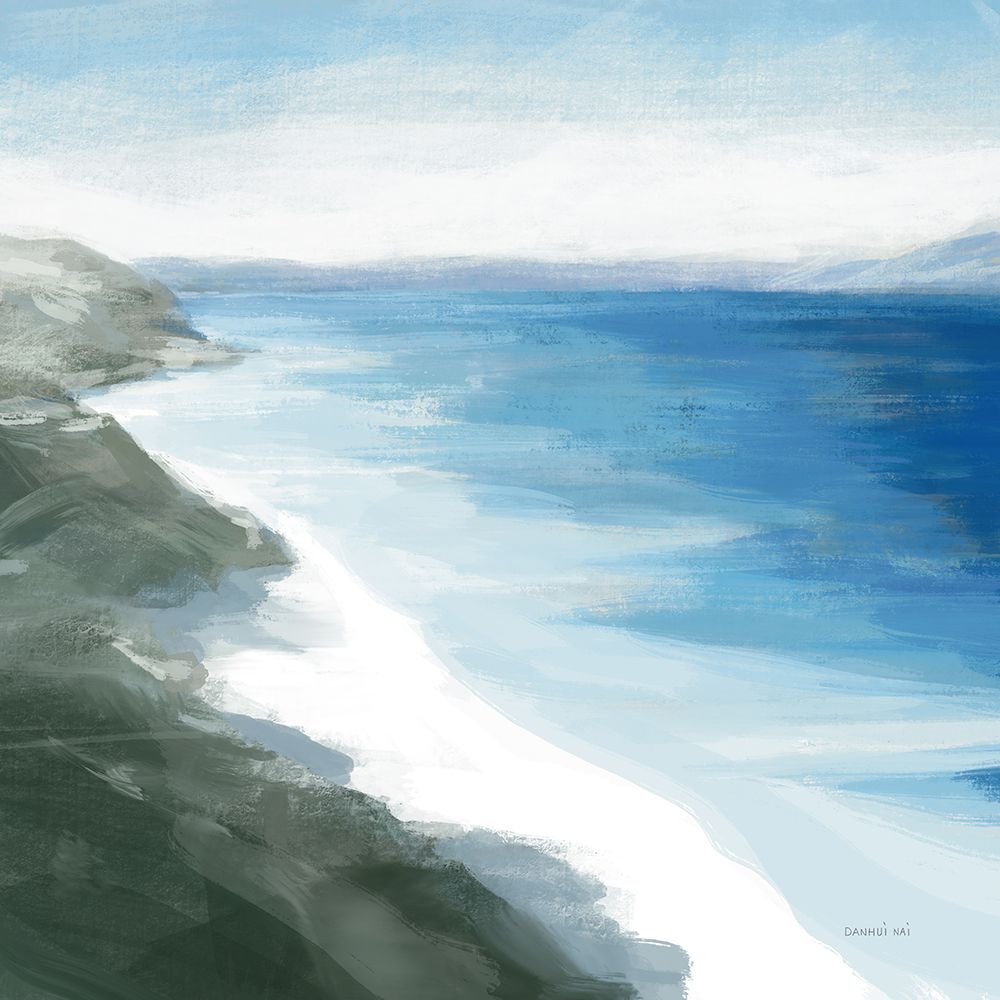 Coastline art print by Danhui Nai for $57.95 CAD