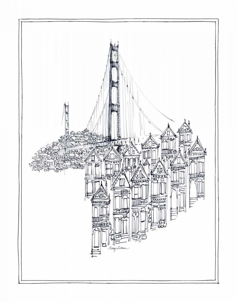 Golden Gate art print by Avery Tillmon for $57.95 CAD