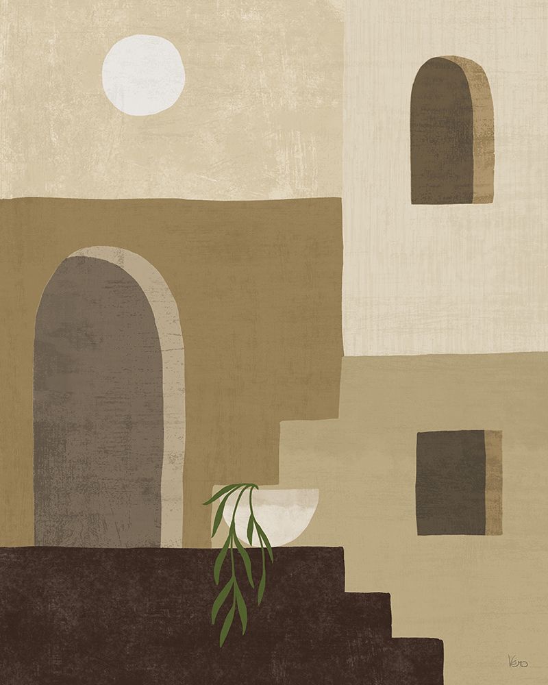 Simple Scenes I Neutral art print by Veronique Charron for $57.95 CAD