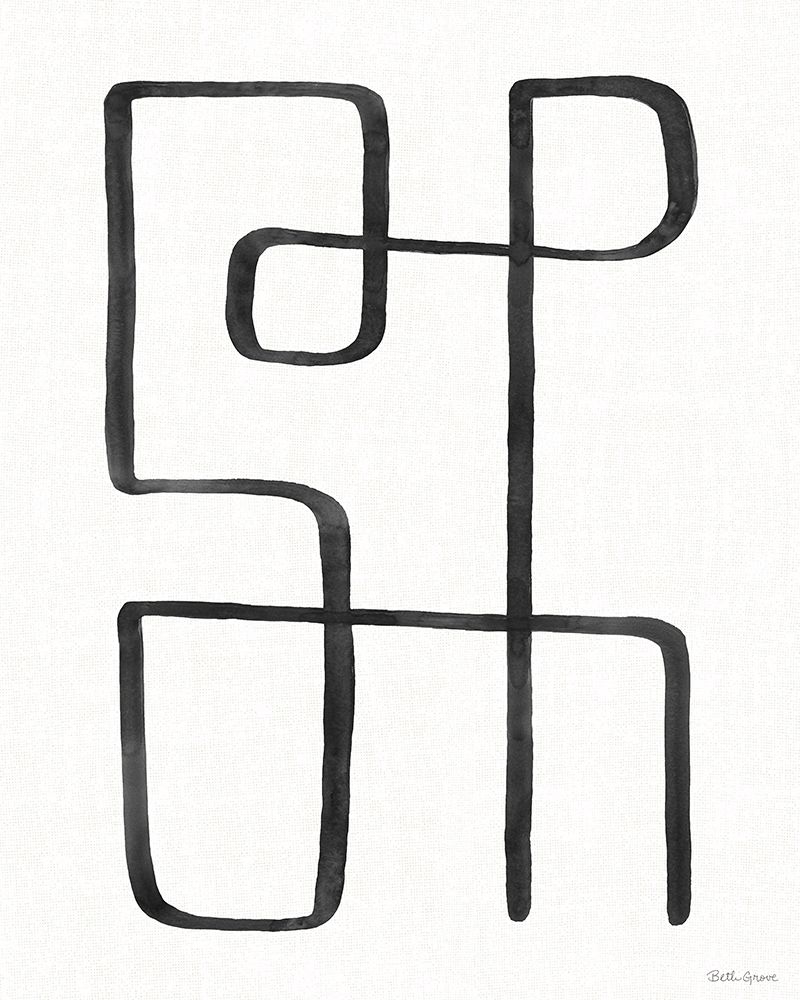 Abstract Squiggle II art print by Beth Grove for $57.95 CAD