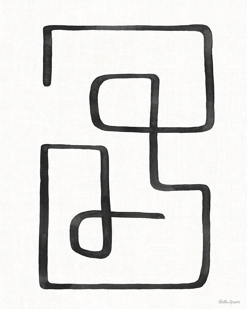 Abstract Squiggle IV art print by Beth Grove for $57.95 CAD