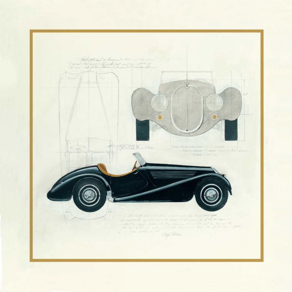 Roadster I art print by Avery Tillmon for $57.95 CAD