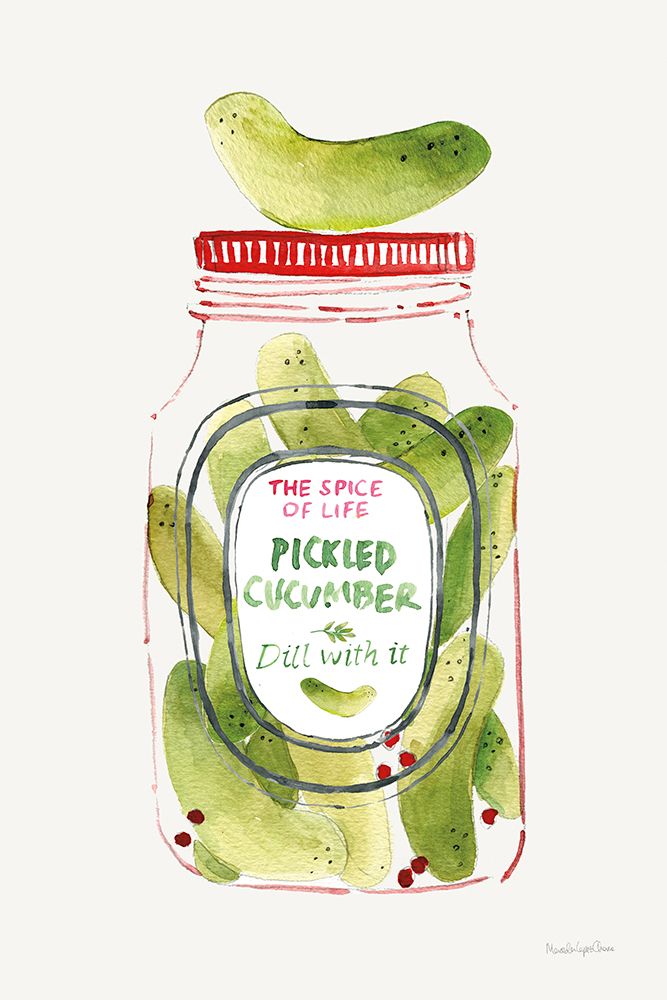 Jarred Delight I art print by Mercedes Lopez Charro for $57.95 CAD