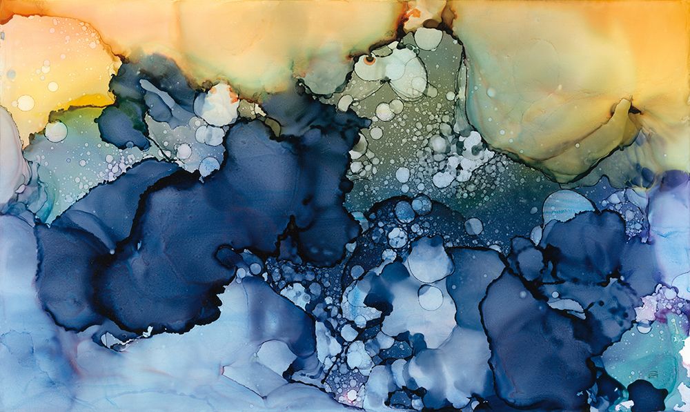Manipulated Blue I art print by Chris Paschke for $57.95 CAD