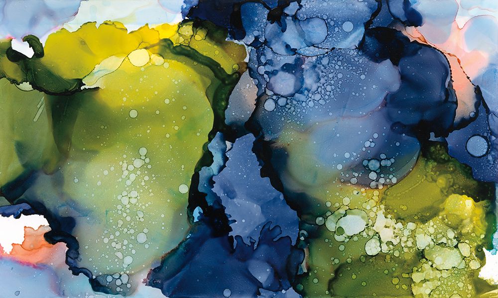 Manipulated Blue II art print by Chris Paschke for $57.95 CAD