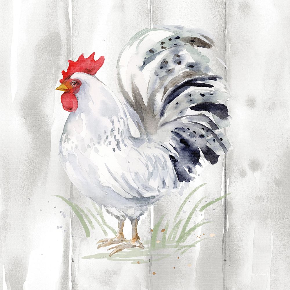 Home to Roost IV Barn Board art print by Katrina Pete for $57.95 CAD