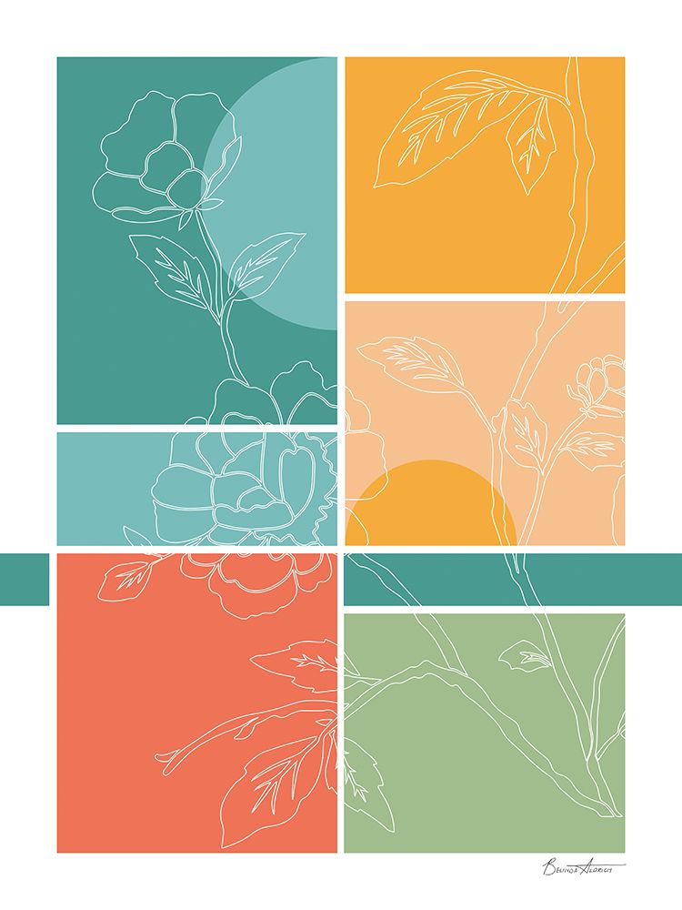 Through the Lines I art print by Belinda Aldrich for $57.95 CAD