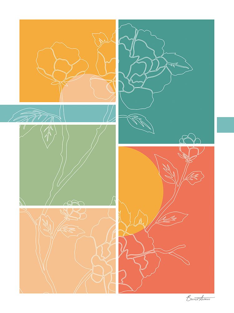 Through the Lines II art print by Belinda Aldrich for $57.95 CAD
