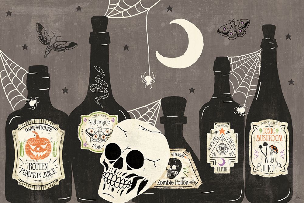Dark Night I art print by Veronique Charron for $57.95 CAD