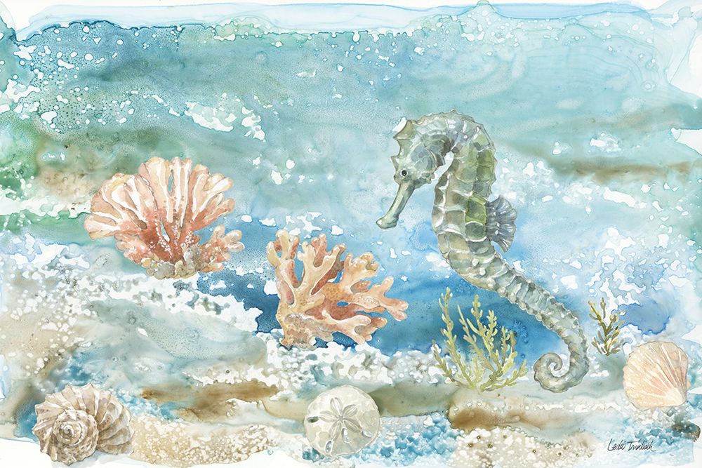 Under Sea Life II art print by Leslie Trimbach for $57.95 CAD