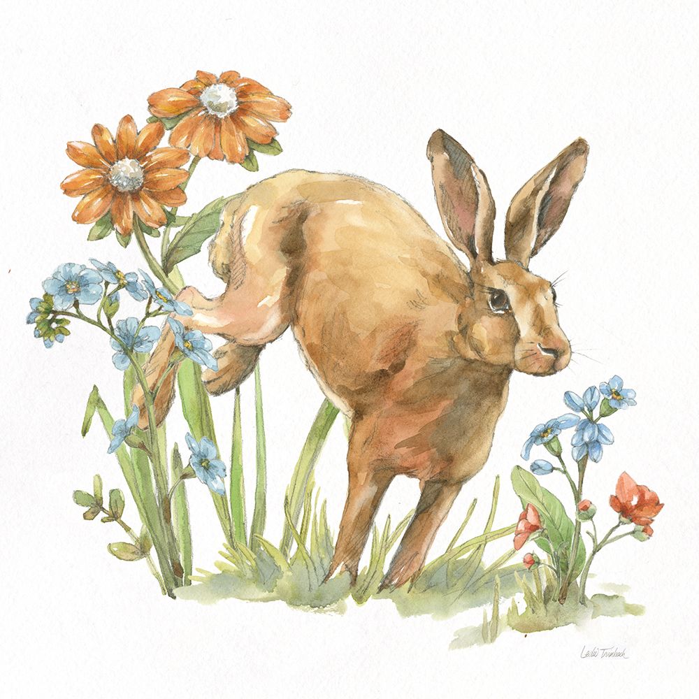 In The Garden IV art print by Leslie Trimbach for $57.95 CAD
