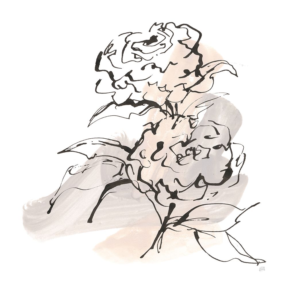 Neutral Peony I art print by Chris Paschke for $57.95 CAD