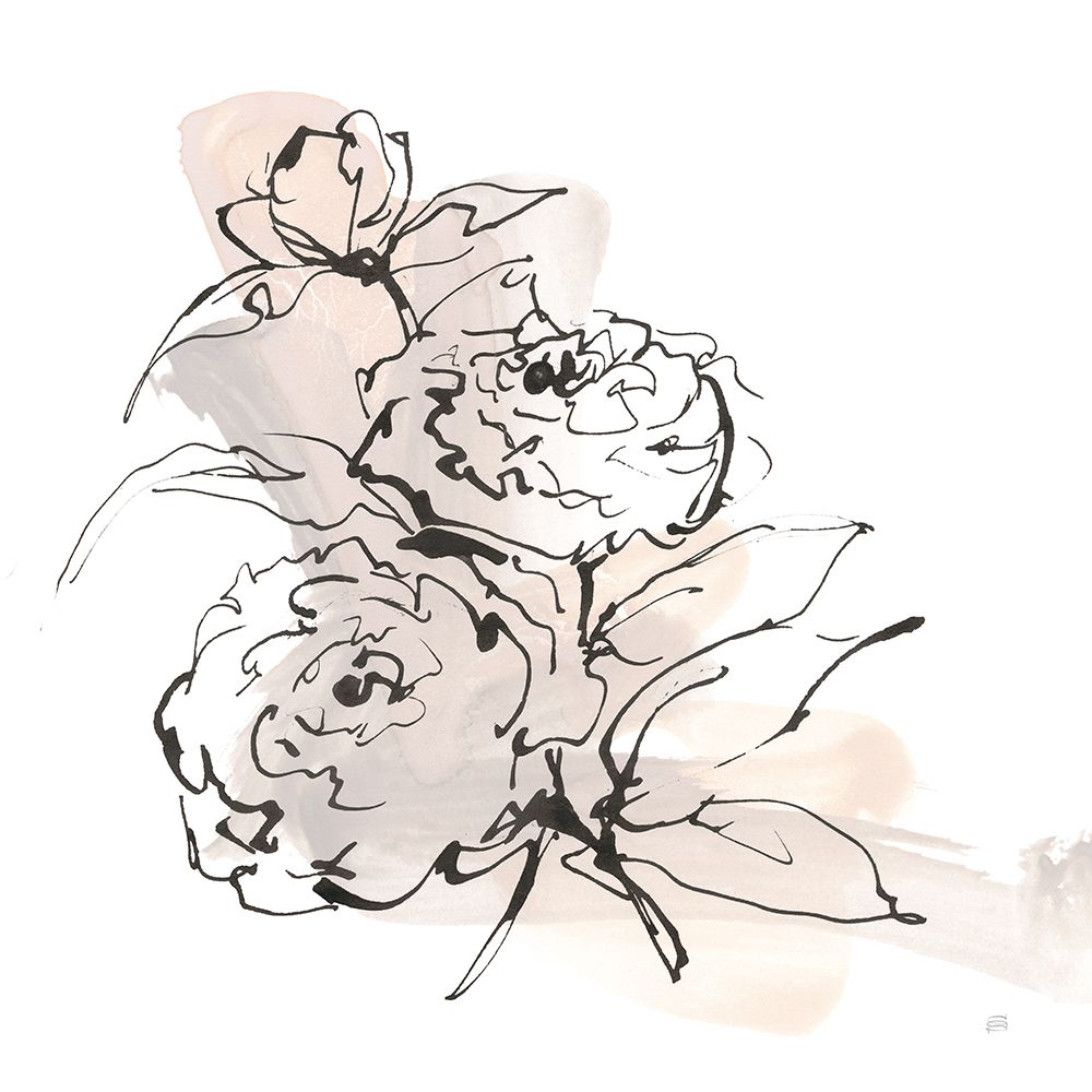 Neutral Peony II art print by Chris Paschke for $57.95 CAD