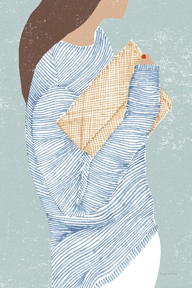 Striped I art print by Mercedes Lopez Charro for $57.95 CAD