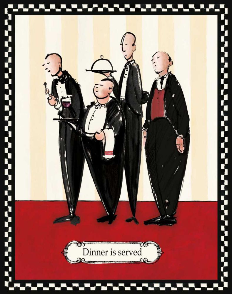 Dinner is Served art print by Avery Tillmon for $57.95 CAD