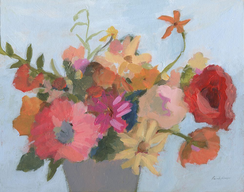 Summer Bouquet I art print by Pamela Munger for $57.95 CAD