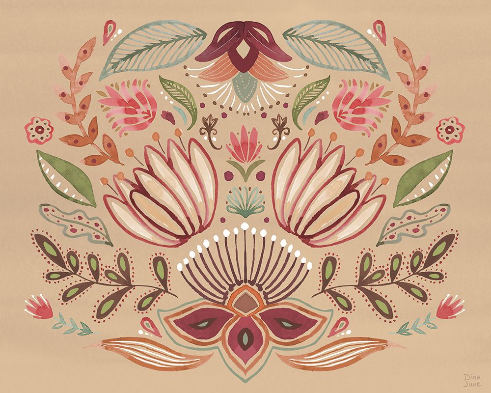 Floralscape II art print by Dina June for $57.95 CAD
