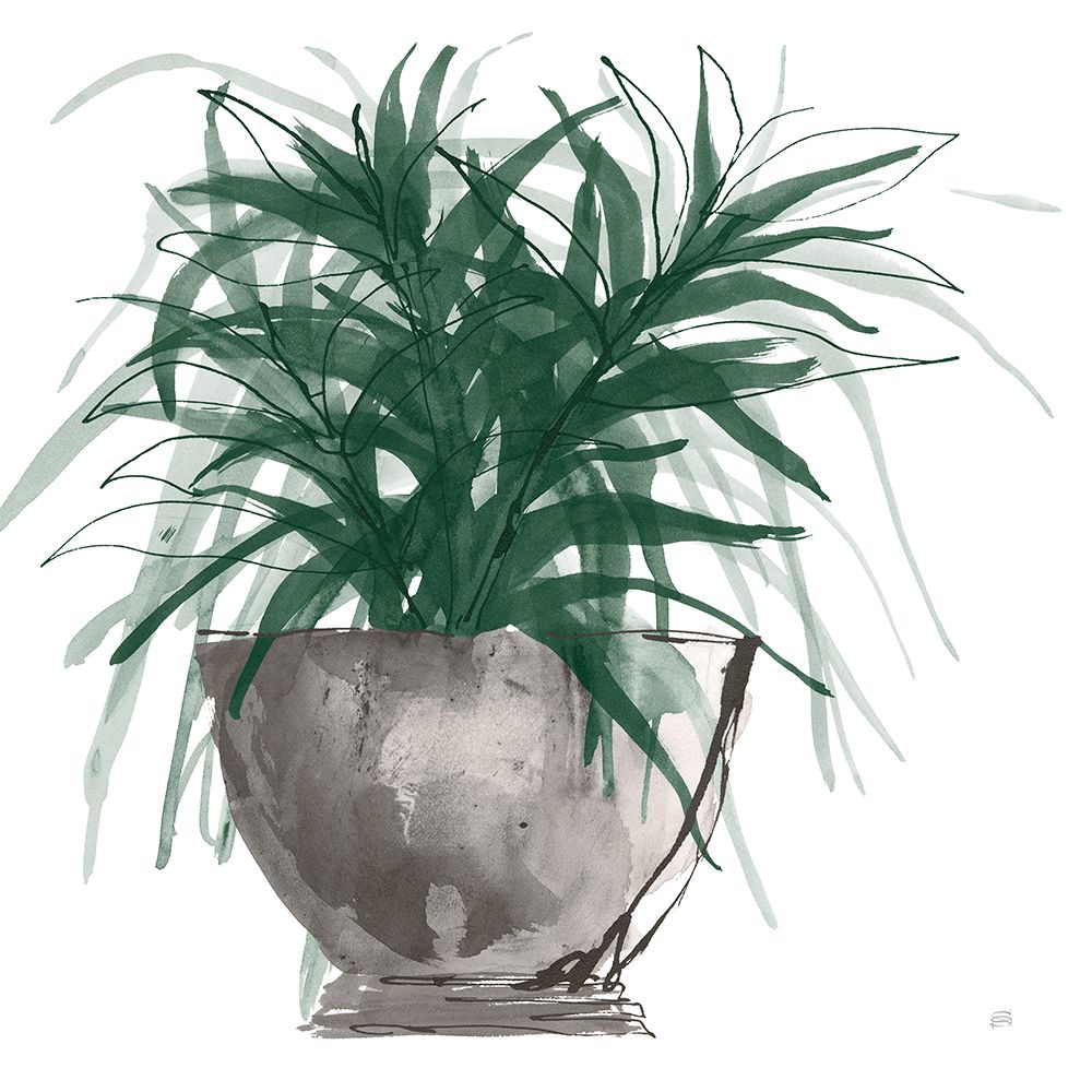 Sunroom Sketch I Green art print by Chris Paschke for $57.95 CAD