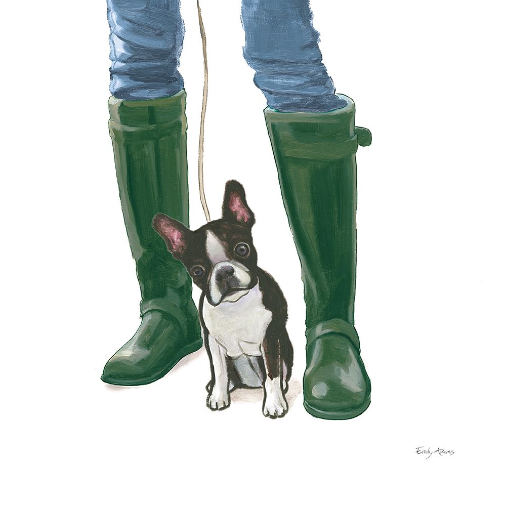 Furry Fashion Friends IX art print by Emily Adams for $57.95 CAD