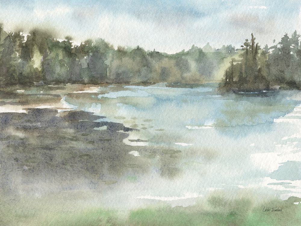 Lake Manuka art print by Leslie Trimbach for $57.95 CAD