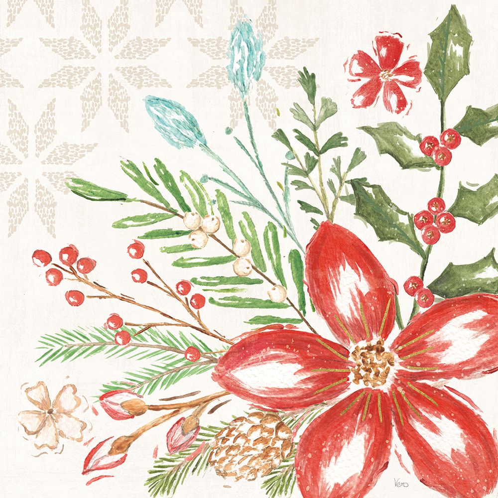 Elegant Holiday III art print by Veronique Charron for $57.95 CAD