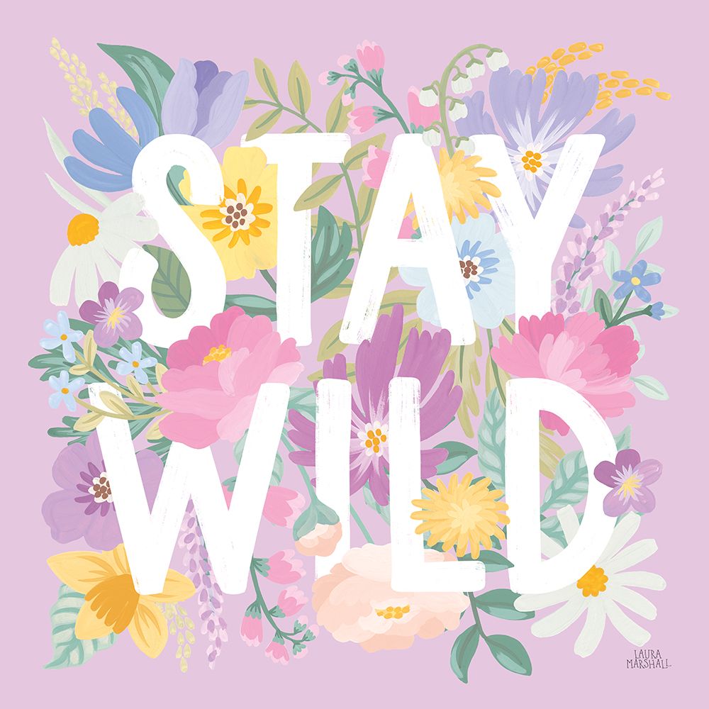 Spring Meadow V art print by Laura Marshall for $57.95 CAD