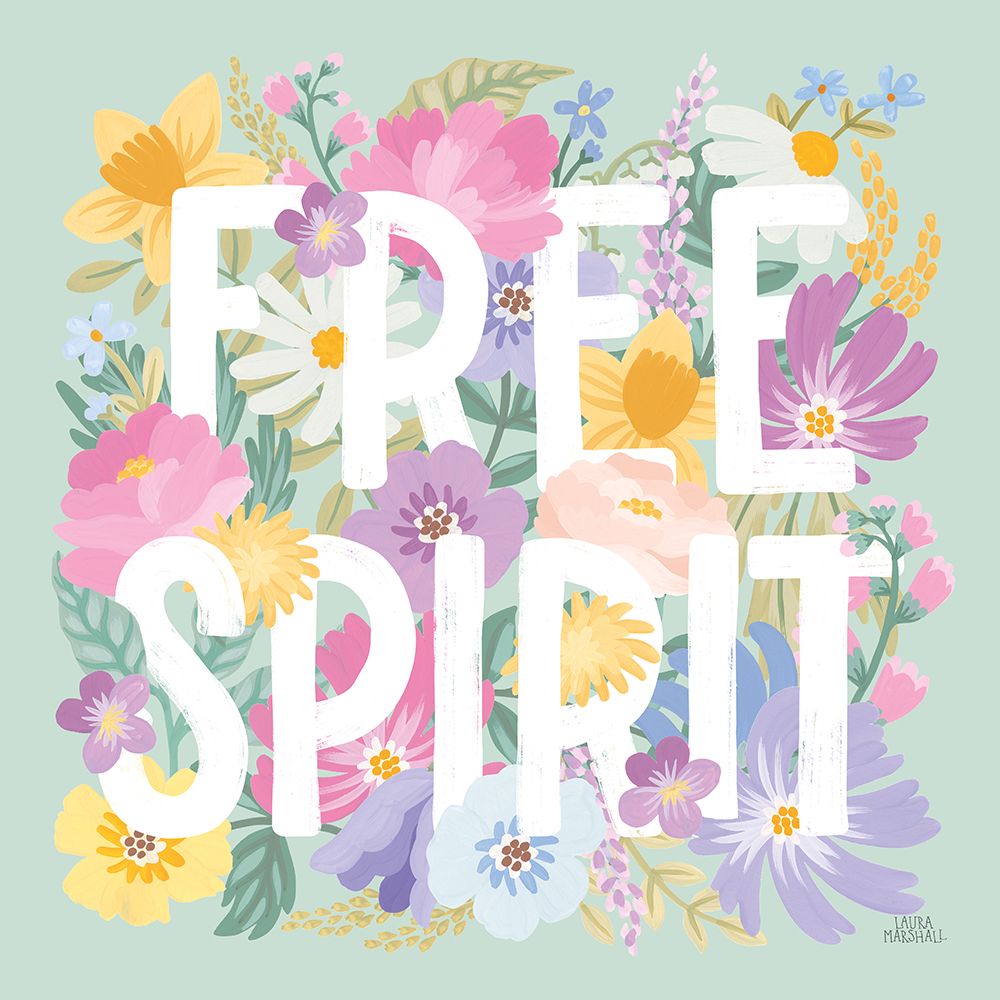 Spring Meadow VI art print by Laura Marshall for $57.95 CAD