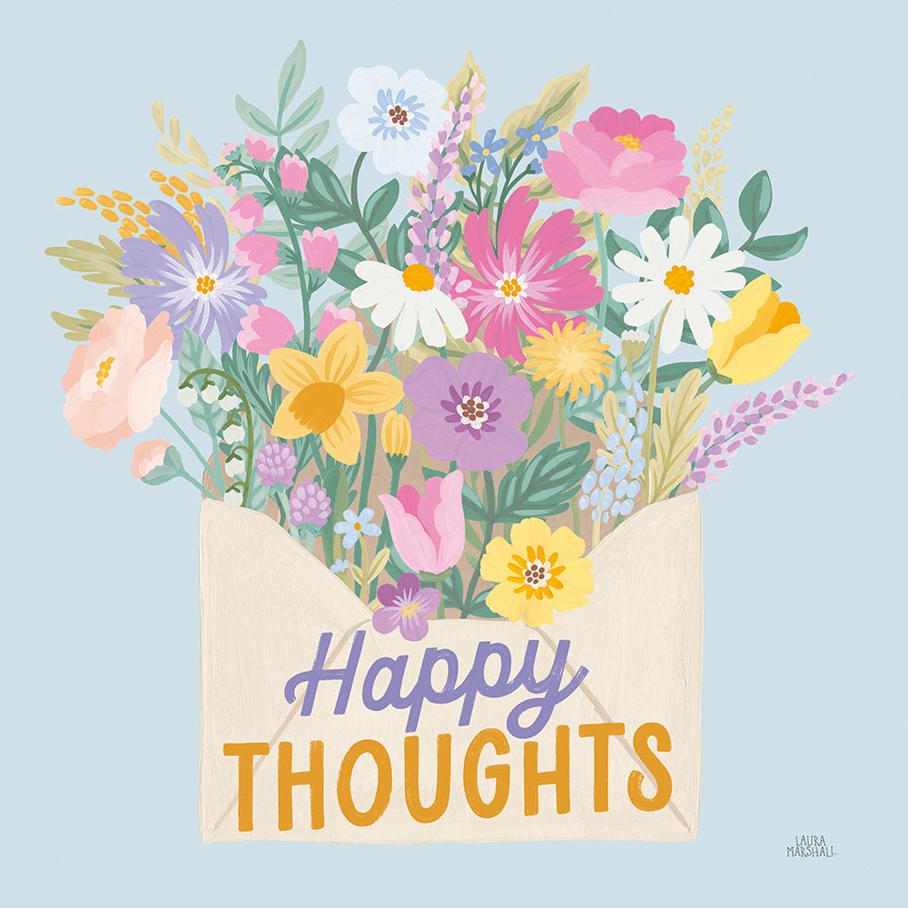 Spring Meadow VIII art print by Laura Marshall for $57.95 CAD