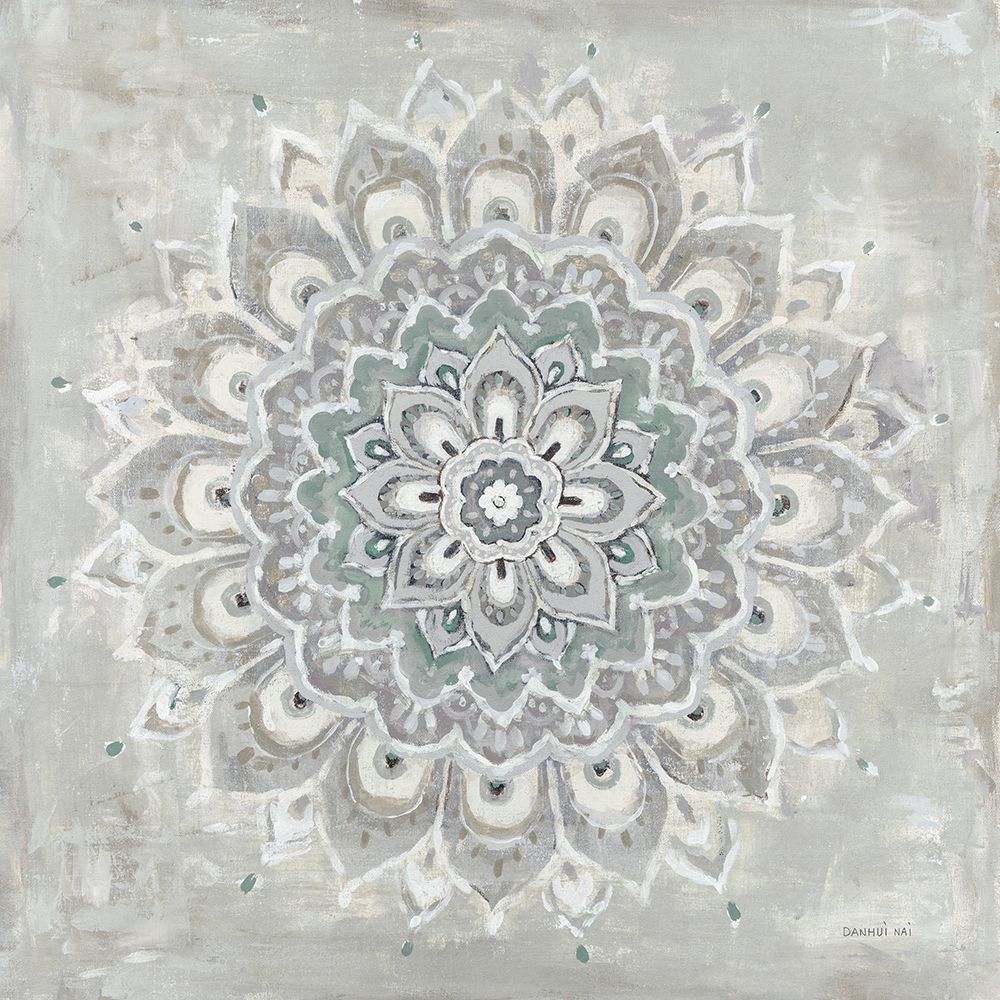 Gentle Mandala art print by Danhui Nai for $57.95 CAD