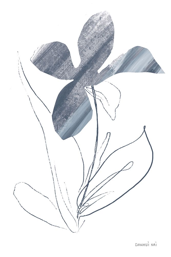 Paradise II Blue art print by Danhui Nai for $57.95 CAD
