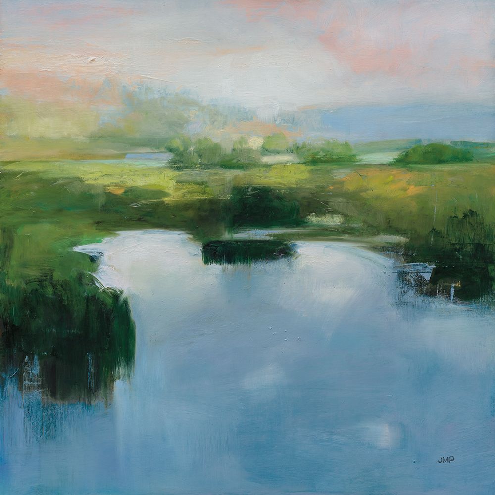 Still Water Blue art print by Julia Purinton for $57.95 CAD