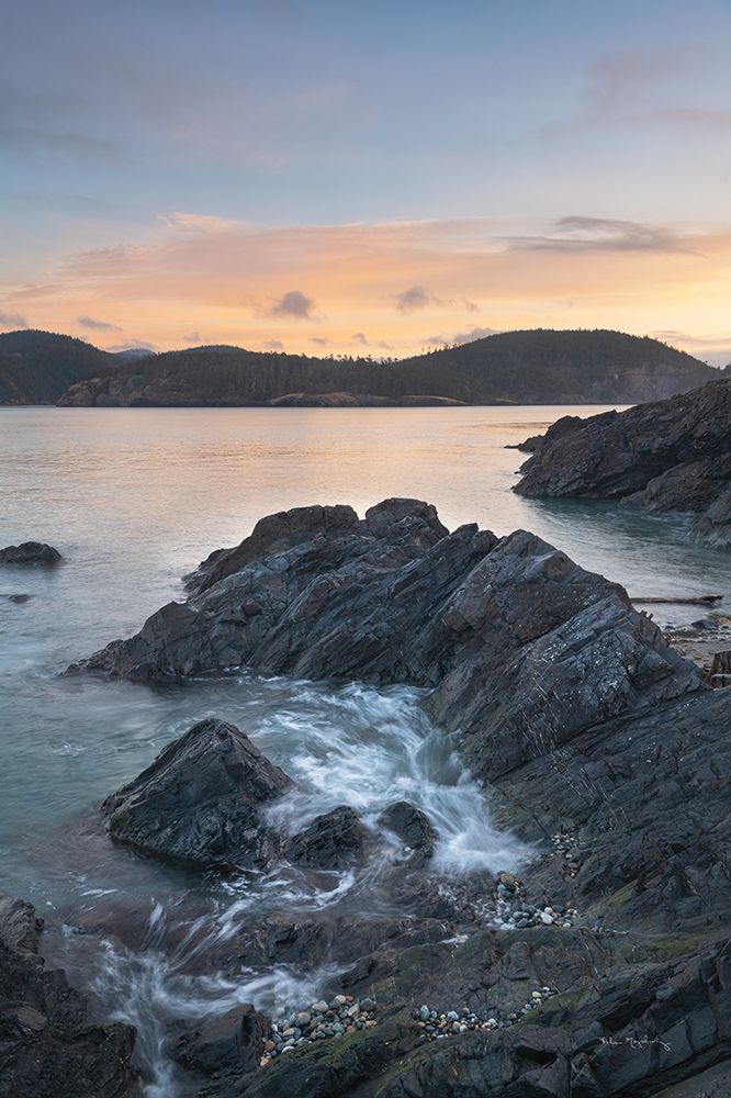 Jagged Rocks at Deception Pass art print by Alan Majchrowicz for $57.95 CAD