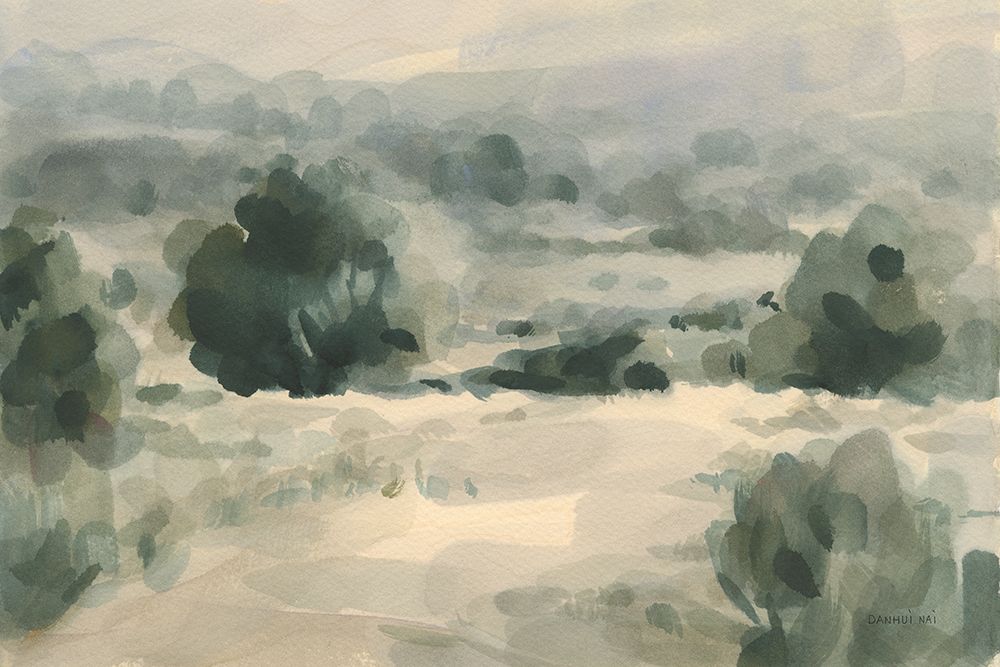 Tranquil Trails I art print by Danhui Nai for $57.95 CAD