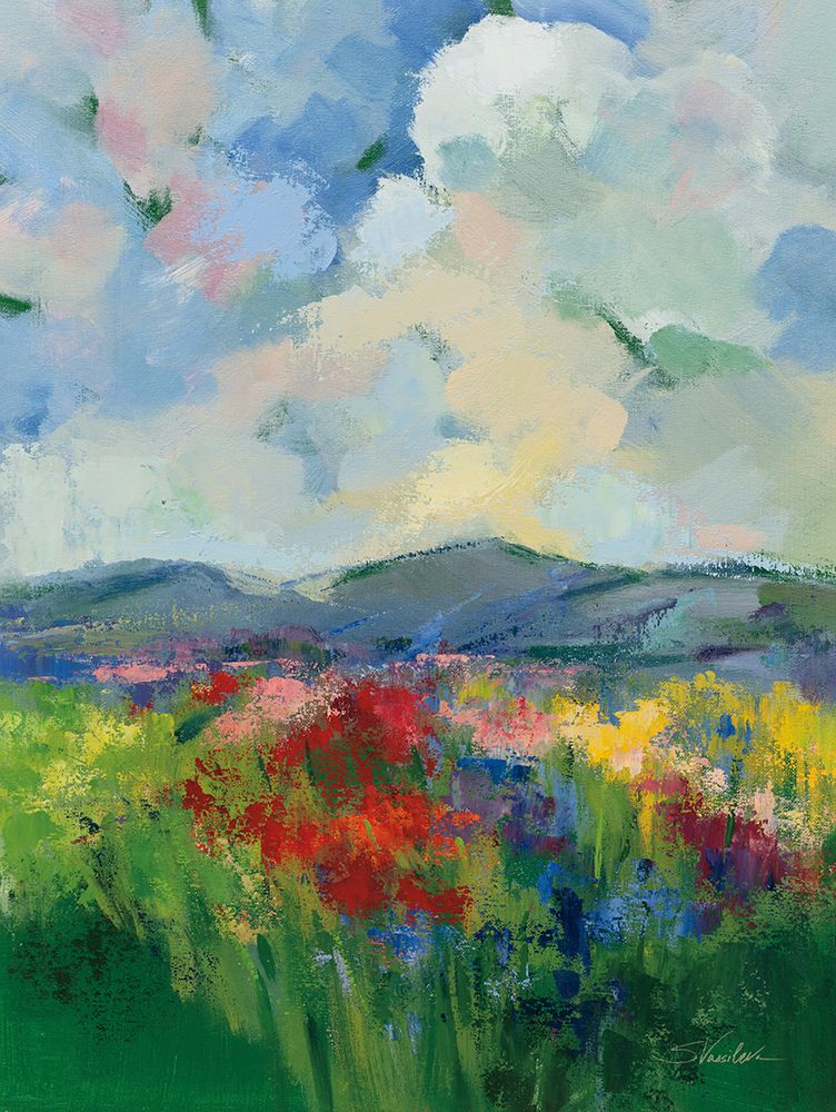Green Meadow I art print by Silvia Vassileva for $57.95 CAD