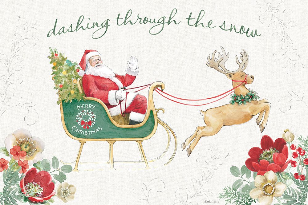 Holiday Traditions I art print by Beth Grove for $57.95 CAD