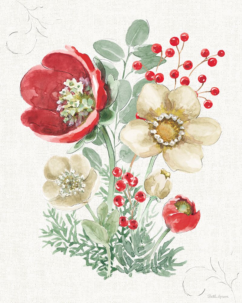 Holiday Traditions II art print by Beth Grove for $57.95 CAD