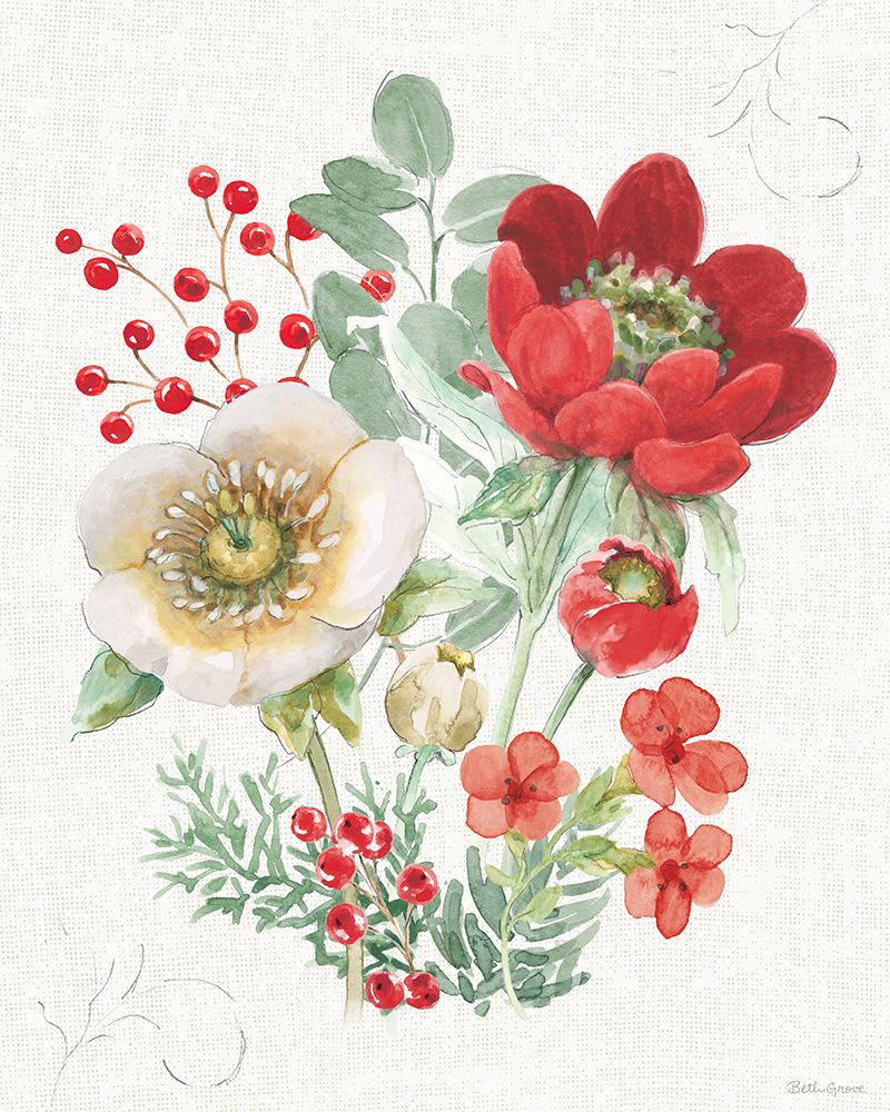 Holiday Traditions III art print by Beth Grove for $57.95 CAD