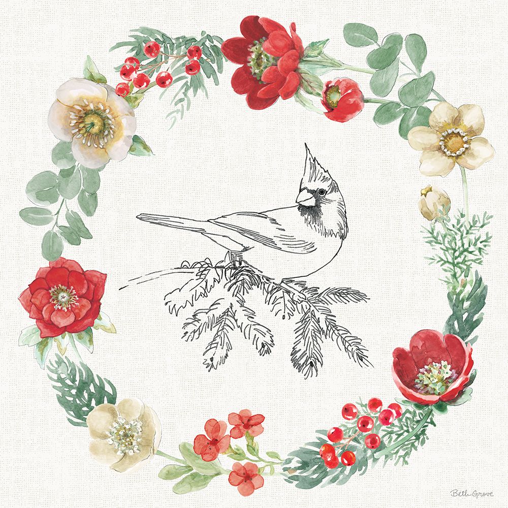 Holiday Traditions VI art print by Beth Grove for $57.95 CAD