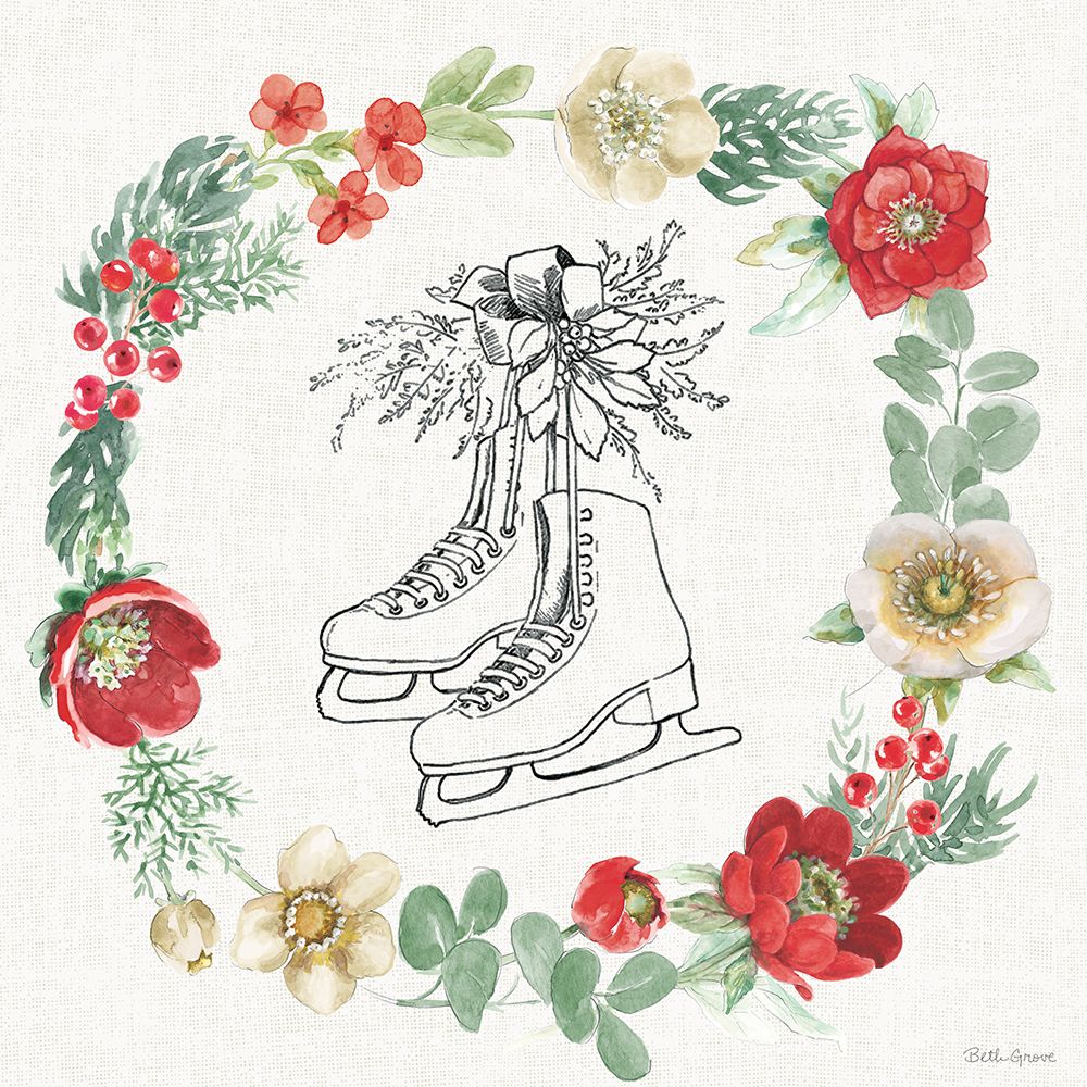 Holiday Traditions VII art print by Beth Grove for $57.95 CAD