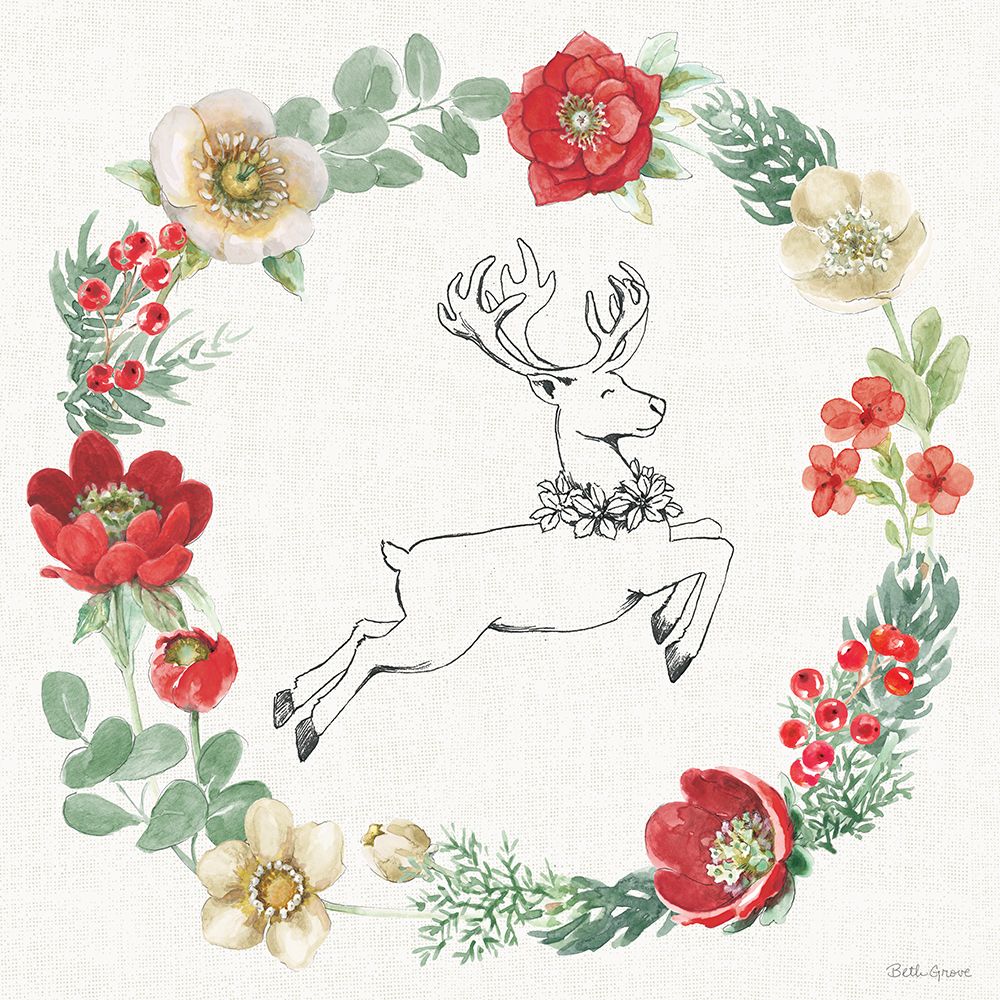 Holiday Traditions VIII art print by Beth Grove for $57.95 CAD