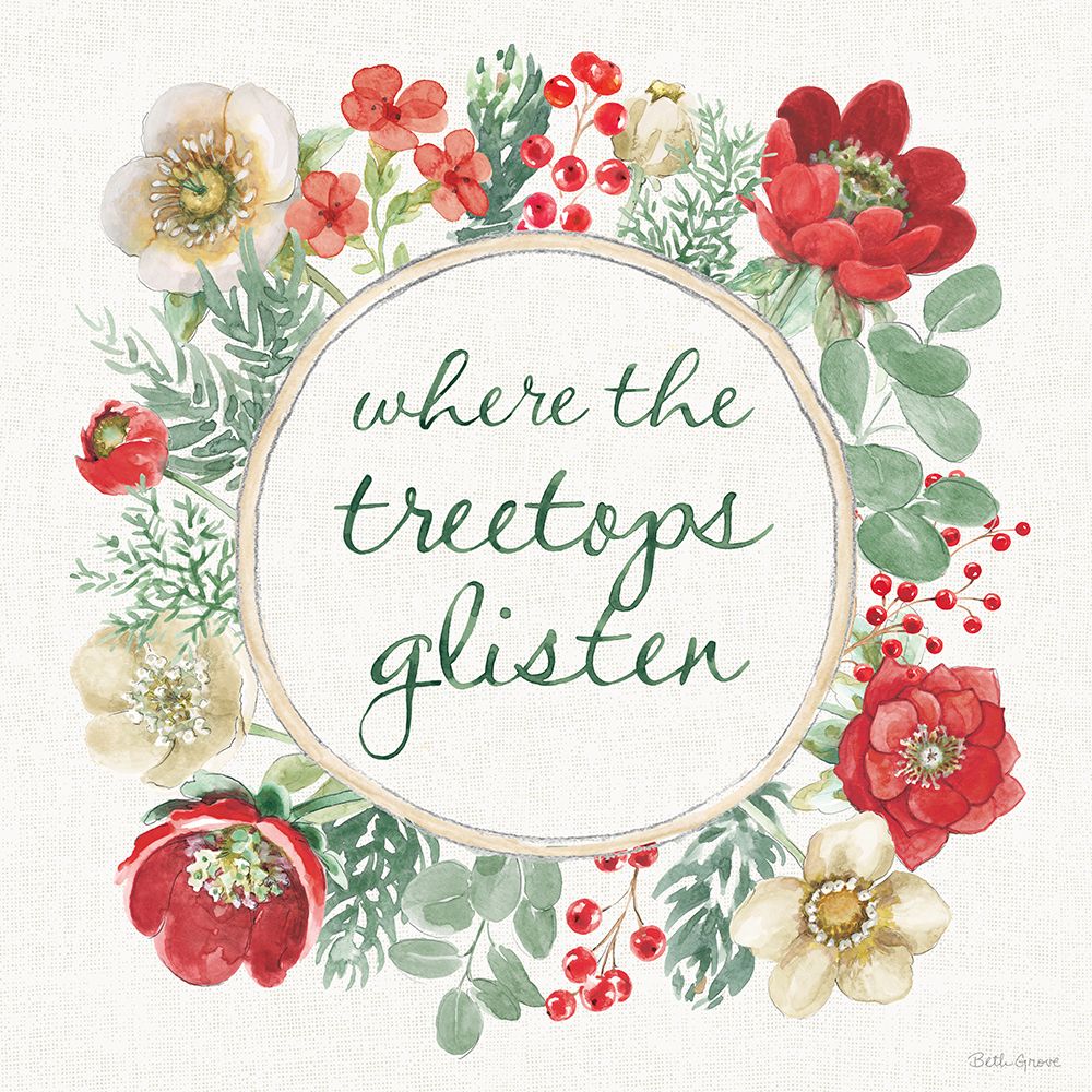 Holiday Traditions X art print by Beth Grove for $57.95 CAD
