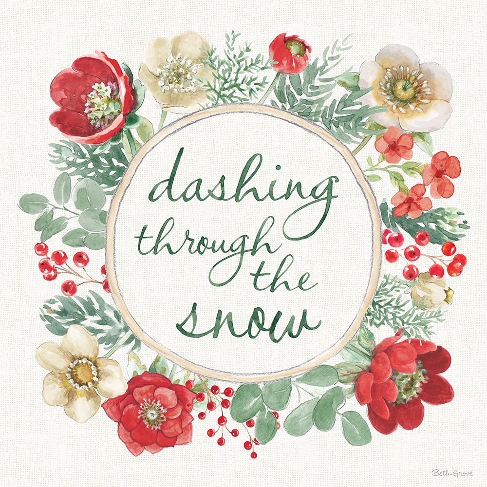 Holiday Traditions XI art print by Beth Grove for $57.95 CAD