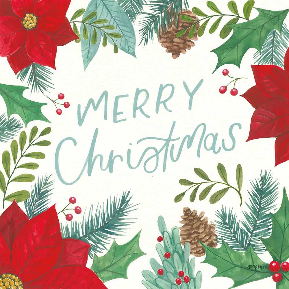 Holly and Pine I art print by Jenaya Jackson for $57.95 CAD