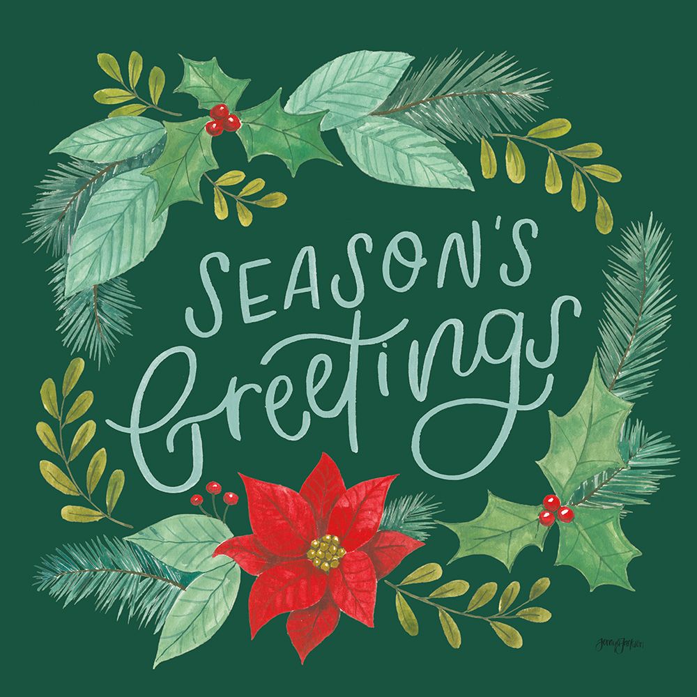 Holly and Pine II art print by Jenaya Jackson for $57.95 CAD