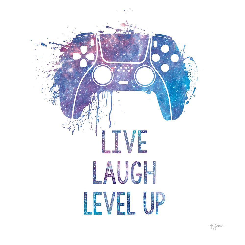 Gamer Splash II Live Sq art print by Mary Urban for $57.95 CAD