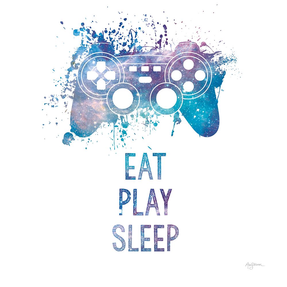 Gamer Splash III Play Sq art print by Mary Urban for $57.95 CAD