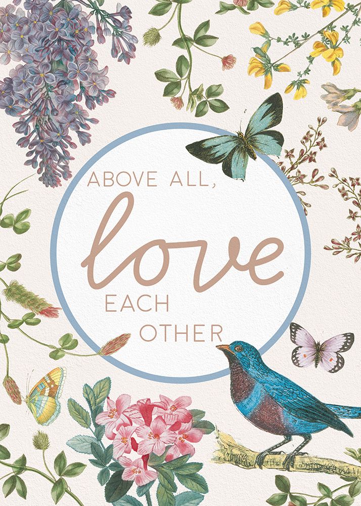 Victorian Garden X Love art print by Wild Apple Portfolio for $57.95 CAD